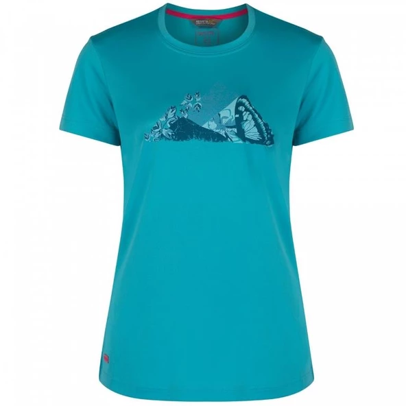 Regatta Fingal Kadın II T-Shirt-MAVİ