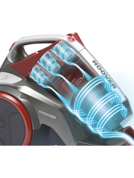 Hoover KHROSS KS50PET Çift Turbo Başlıklı 550 W Toz Torbasız Süpürge - 5