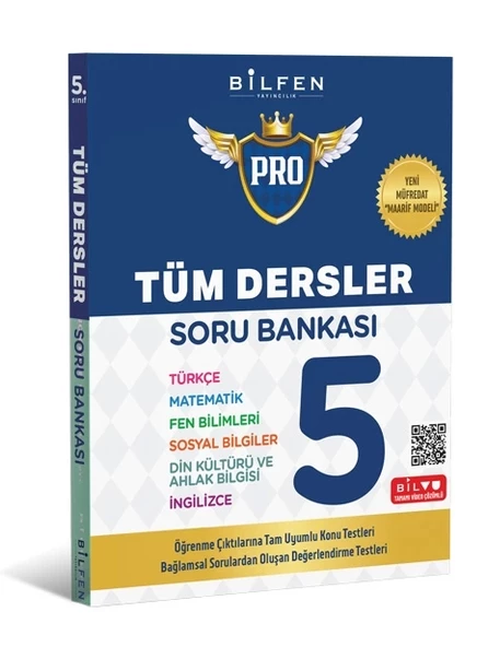 BİLFEN YAYINCILIK 5.SINIF PRO TÜM DERSLER SORU BANKASI (YENİ MÜFREDAT)