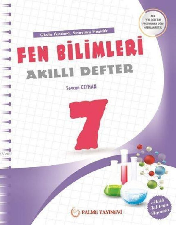 Palme Yayınevi 7.Sınıf Fen Bilimleri Akıllı Defter