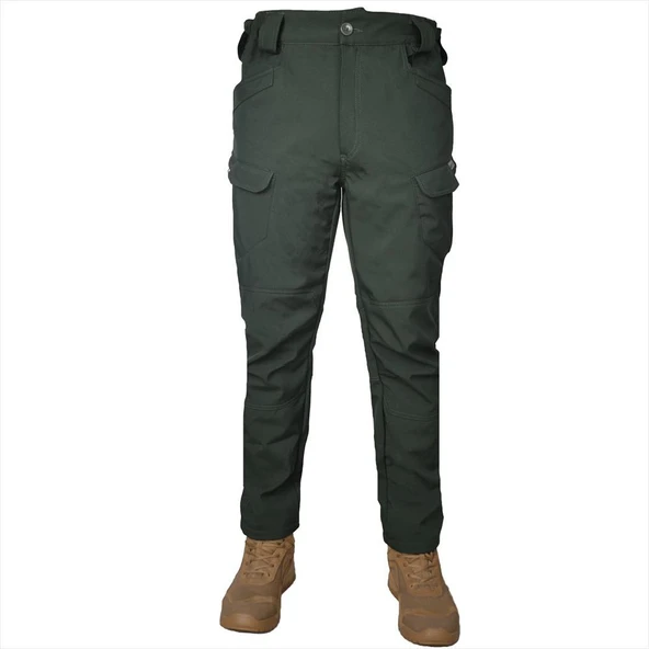 Spayko Su Geçirmez Softshell Pantolon Haki