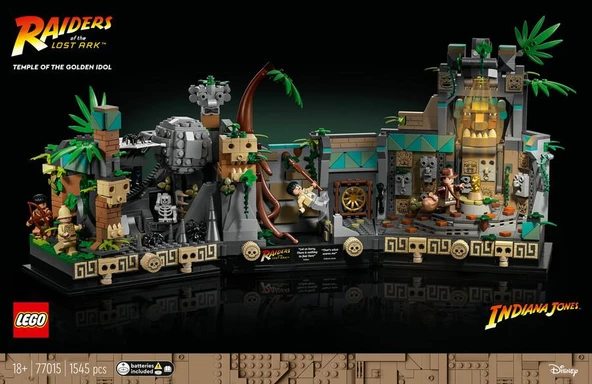Lego indiana jones Altın İdol'ün Tapınağı 77015 - 4