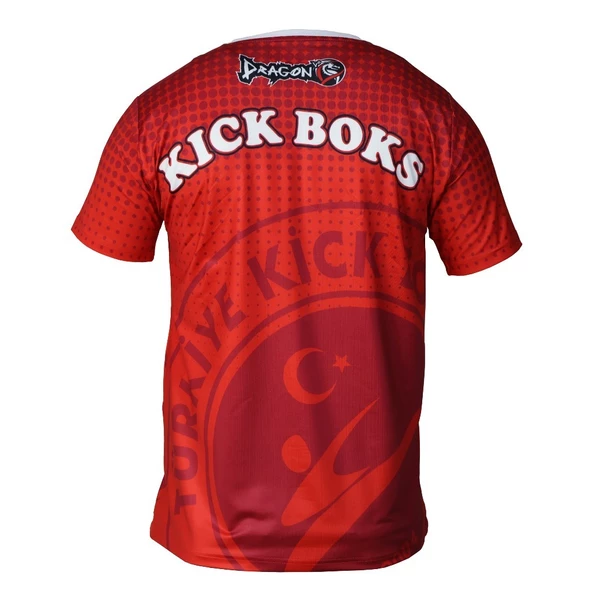 DragonDo KF2024 Kick Boks Tişörtü Kick Boxing Dijital Baskılı Tişört - 2