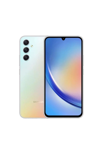 Yenilenmiş Samsung Galaxy A34 5G 128 GB Gümüş (12 Ay Garantili) - B Grade