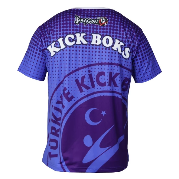 DragonDo KF2024 Kick Boks Tişörtü Kick Boxing Dijital Baskılı Tişört - 6