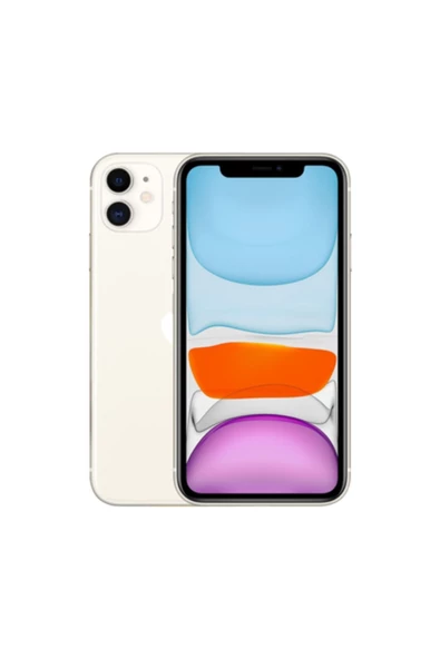 Yenilenmiş iPhone 11 64 GB Beyaz Cep Telefonu (12 Ay Garantili) - A Kalite