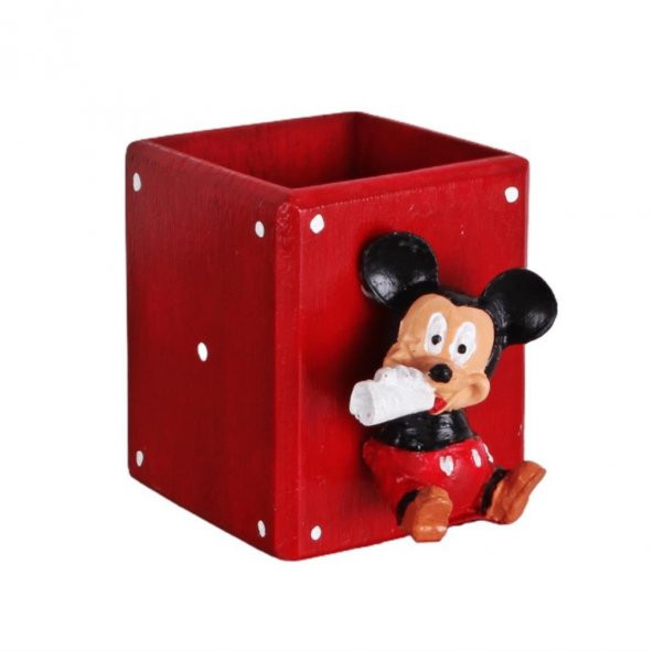Minnie Mouse Işıklı Biblo Puf Yastık Kalemlik 3Lü Hediye Seti - 3