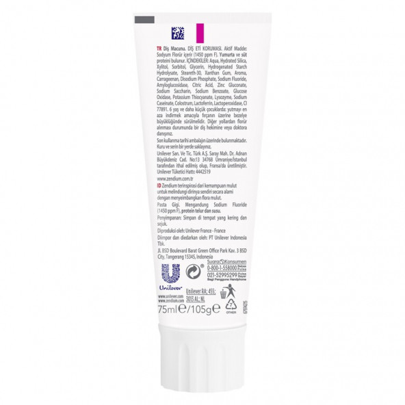Zendium Diş Eti Koruması Diş Macunu 75 ml - 6