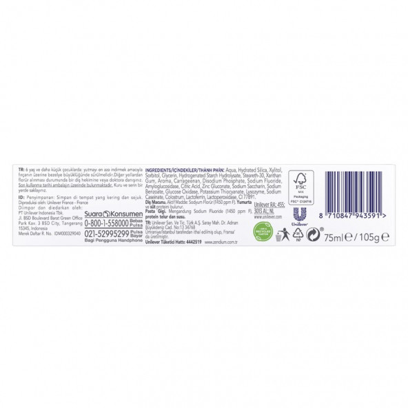Zendium Diş Eti Koruması Diş Macunu 75 ml - 7