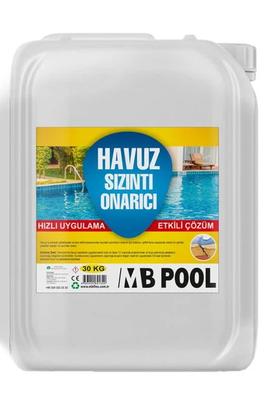 MB FLEX MB Pool Nano Teknolojili Havuz Çatlak Sızıntı Onarıcı 30 KG