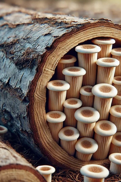 100 Adet Mantar Dübeli  Kavak Meşe Söğüt Ağaçlari  için Uygundur - 2