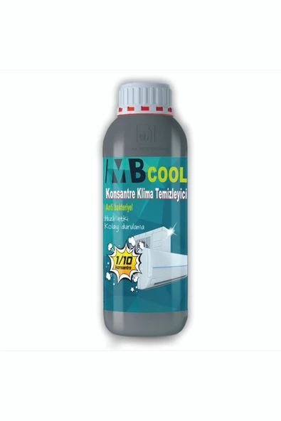 MB FLEX Cool Konsantre Klima Hava Bobini Su Bazlı Temizleyici 1 Lt