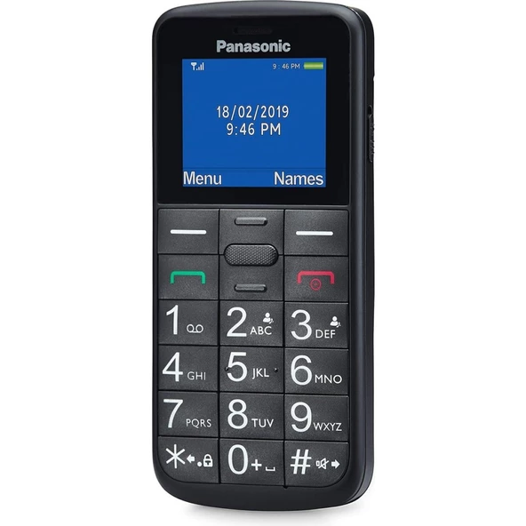 Panasonic KX-TU110 Exb 1.77 Inç Siyah Tuşlu Cep Telefonu (Panasonic Türkiye Garantili) - 4