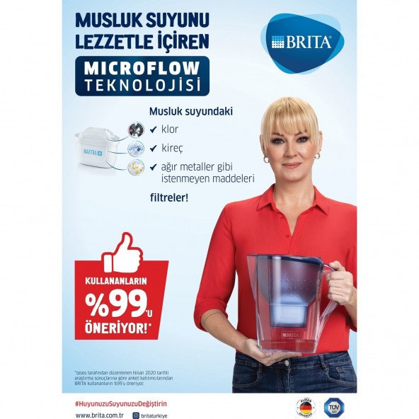 Brita Maxtra Tekli Su Arıtma Sürahi Filtresi - Resim 3