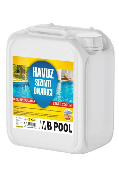 MB FLEX Mb Pool Nano Teknolojili Havuz Çatlak Sızıntı Onarıcı 5 Kg