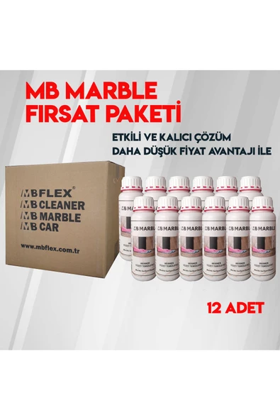 MB FLEX MB Marble Mermer Yüzey Temizleyici 0,5 Lt (12 ADET)