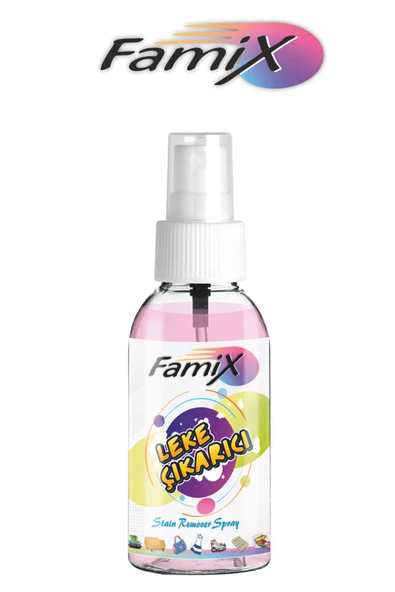 famix Doğal Leke Çıkarıcı Sprey 750 ml Çanta Boyu Leke Çıkarıcı - 5
