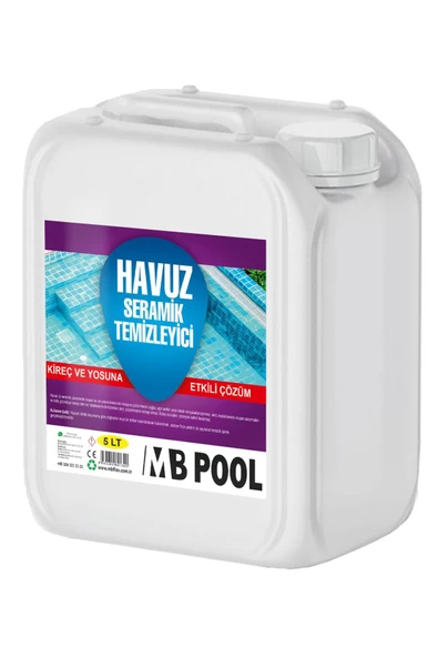 MB FLEX Mb Pool Kireç Yosun Ve Inatçı Lekelere Karşı Havuz Seramik Temizleyicisi 4 Kg