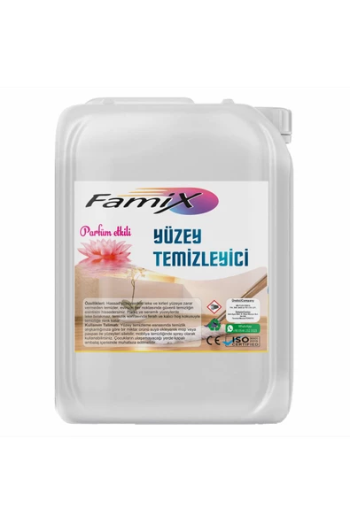 famix Leke Iz Bırakmayan Ferah Kokulu Yüzey Temizleyici 5 Kg