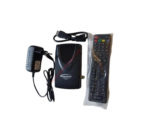 HİGHSTAR Full HD Dijital Uydu Alıcı Dahili Wifi Bluetooth Kumanda