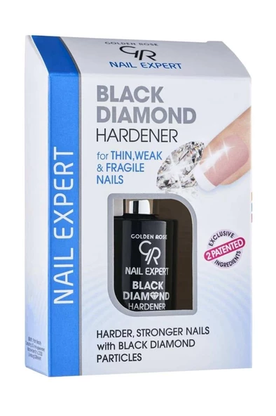 Golden Rose Nail Expert Black Diamond Hardener Tırnak Güçlendirici
