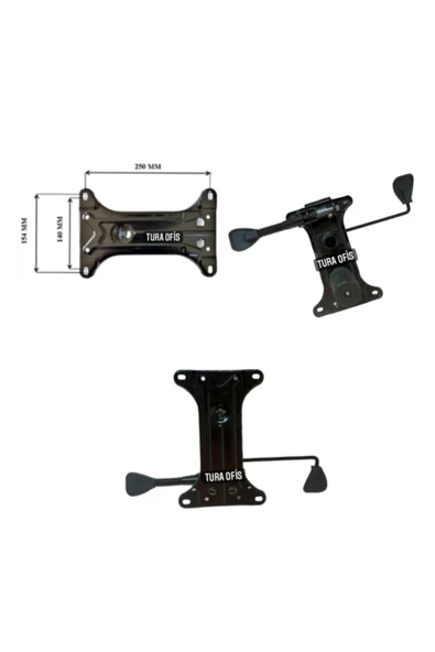 Tura Ofis Çift Kollu Mekanizma Ofis Koltuğu Yedek Parçası