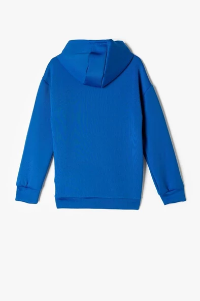 Koton Erkek Çocuk Kapşonlu Sweatshirt Kanguru Cepli Uzun Kollu - 2