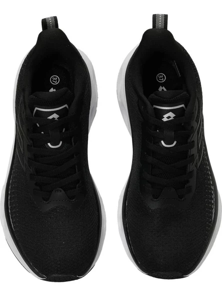 LOTTO MODEA 4PR SİYAH BEYAZ COMFORT CASUAL ANATOMİK SPOR AYAKKABISI - 5