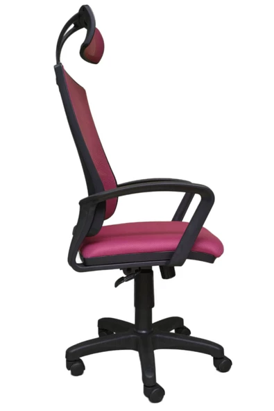 Porziyon Nadya Fileli Plastik Yönetici Ofis Büro Bilgisayar Çalışma Koltuğu - Sandalyesi - Resim 3