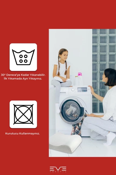 Mega Boy Ortopetik Visco Yastık Boyun Destekli & Bel Ağrısı İçin Hipoalerjik 60x40 Cm Visco Yastık - 7