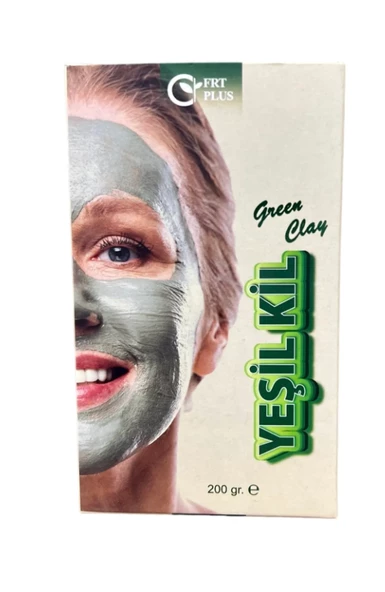 Kil Maskesi Yeşil Kil 200 g White Clay