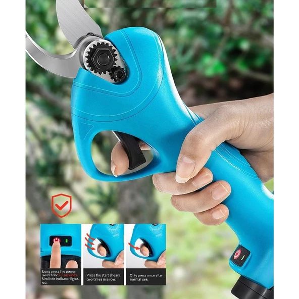 Suca SC-8601 Akülü Budama Makası 2 Bataryalı - 4