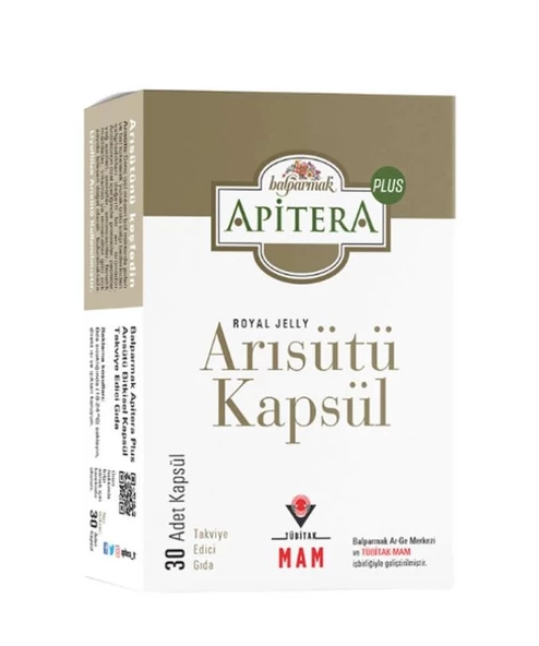 Balparmak Apitera Plus Arısütü 30 Kapsül