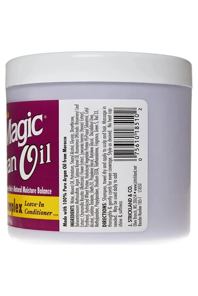 Blue Magic Argan Oil Herbal Complex Durulanmayan Saç Kremi 390GR - Resim 2