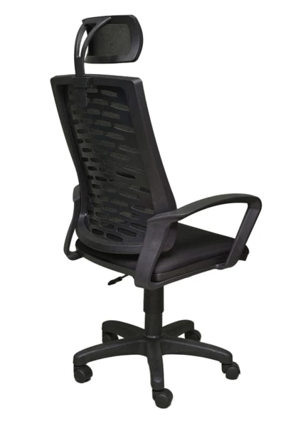 Porziyon Nidus Fileli Plastik Yönetici Ofis Büro Bilgisayar Çalışma Koltuğu - Sandalyesi - 4