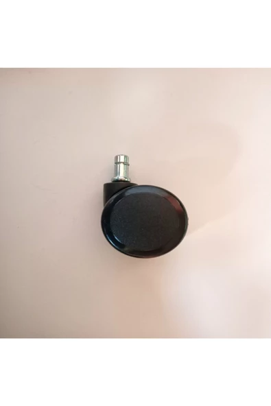 Tura Ofis 5 Adet Siyah Doblo Tekerlek Ofis Koltuğu Yedek Parçası - 2