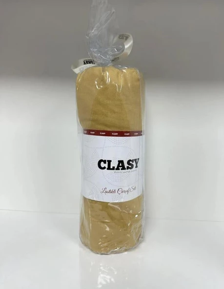 Clasy Tek Kişilik %100 Pamuk Ranforce Lastikli Çarşaf + 1 Adet Yastık Kılıfı 100 x 200 - 3