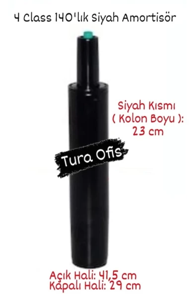 Tura Ofis ithal Çift Kollu Mekanizma+4 Class 140'lık Amortisör - 2