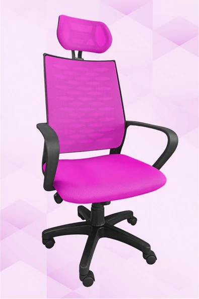 Porziyon Atlas Fileli Plastik Yönetici Ofis Büro Bilgisayar Çalışma Koltuğu - Sandalyesi