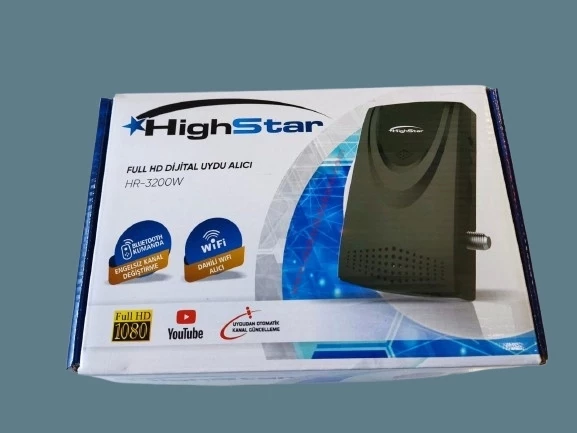 HİGHSTAR Full HD Dijital Uydu Alıcı Dahili Wifi Bluetooth Kumanda - 2