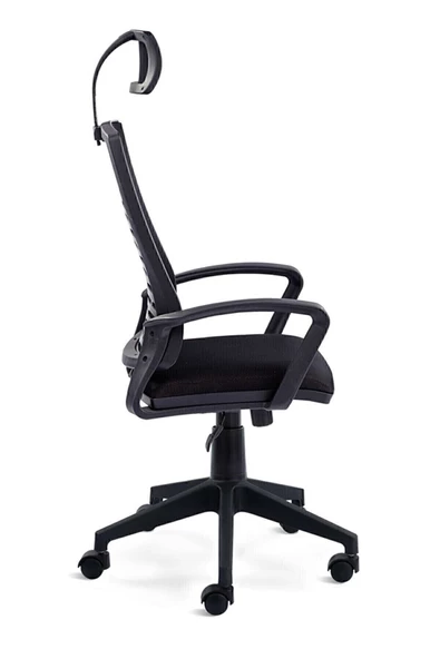 Sers Home&Office Fileli Yönetici Makam Koltuğu-siyah Başlıklı Büro Ofis Müdür Koltuğu - 2