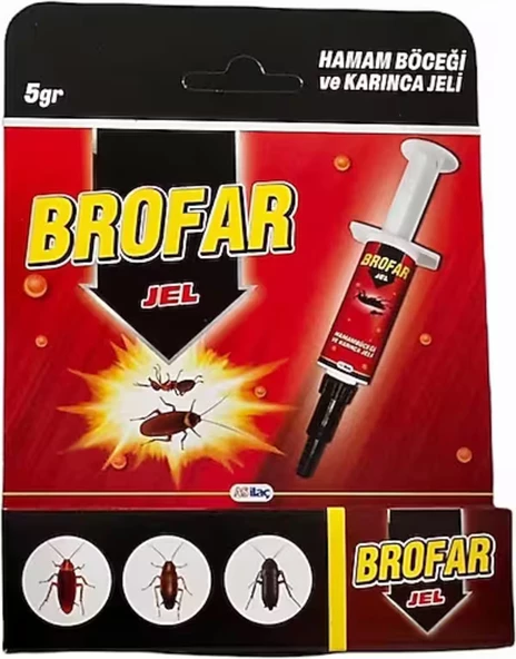 Brofar Hamam Böceği ve Karınca Jeli 5 gr