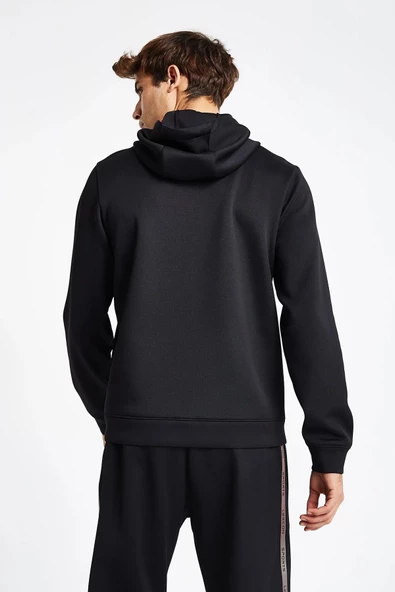 Lescon  24N-1128 Erkek Fermuarlı Kapüşonlu Sweatshirt - 2