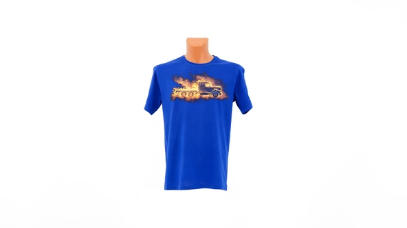 Yanan Kamyon baskılı Tişört ürün görseli