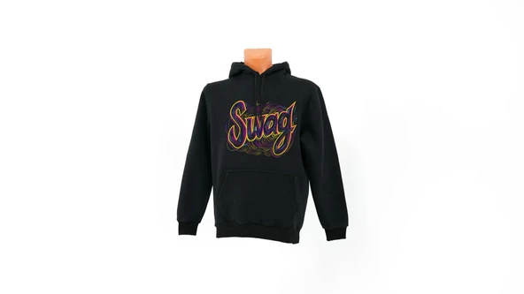 Swag baskılı Sweatshirt