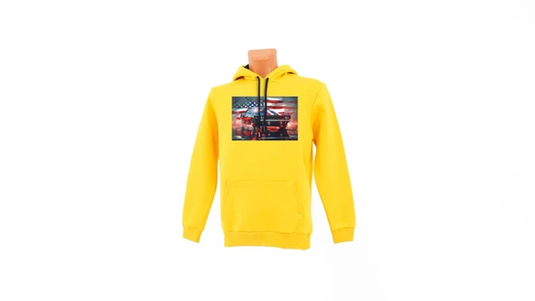 Stars, Stripes & Speed baskılı Sweatshirt