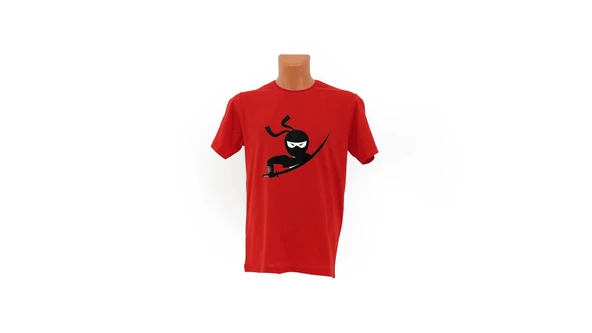 Ninja baskılı Tişört