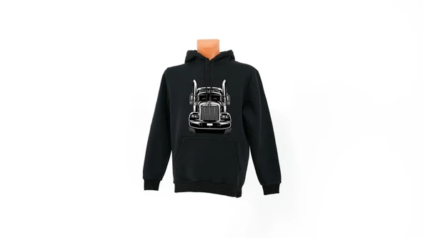 Tır baskılı Sweatshirt