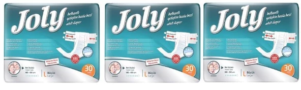 JOLY HASTA BEZİ BAĞLAMALI LARGE 3 PAKET 90 ADET