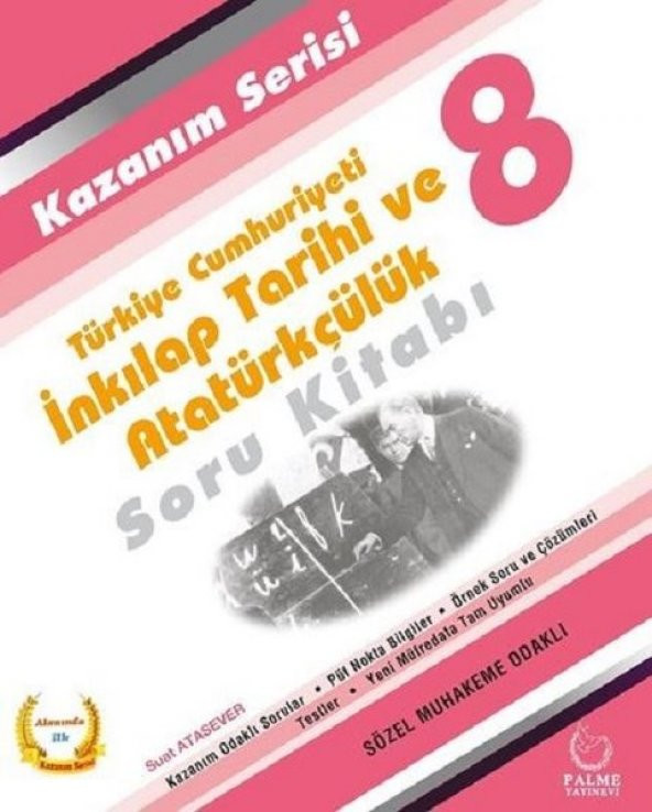 8.Sınıf Kazanım İnkılap Tarihi Soru Kitabı
